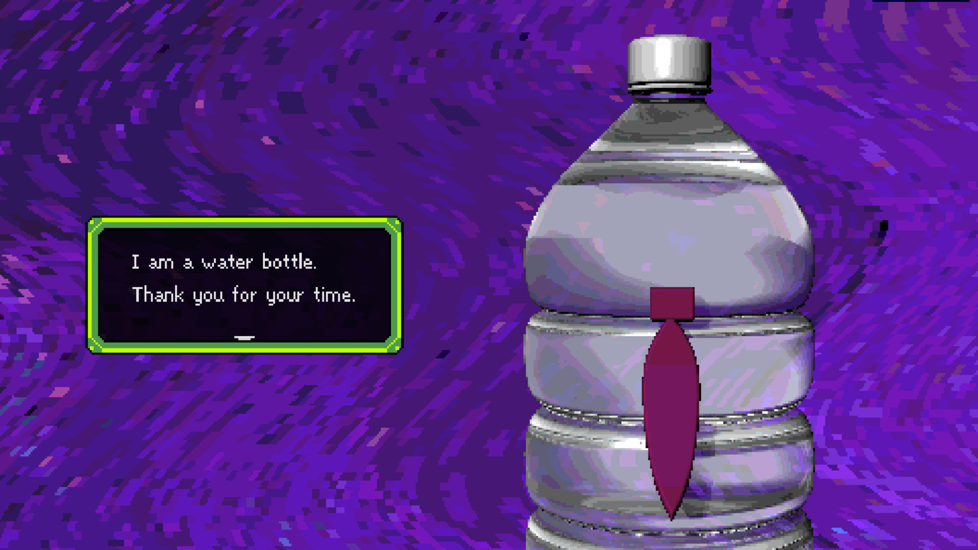 water bottle
